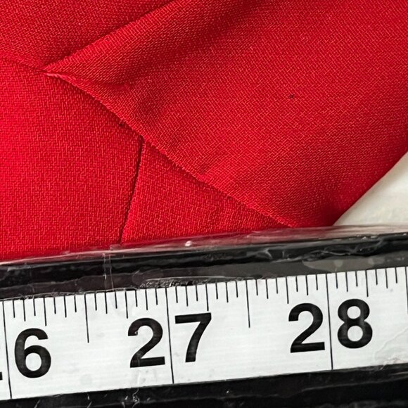 Night Studio Plus 22W Red 3 Pc Skirt Suit Set Blazer Tank Mother of Bride Church - Picture 11 of 16